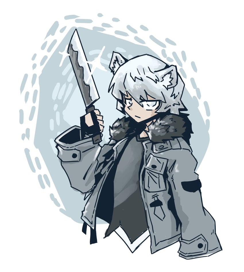 jaye (arknights) drawn by juztpl4y1