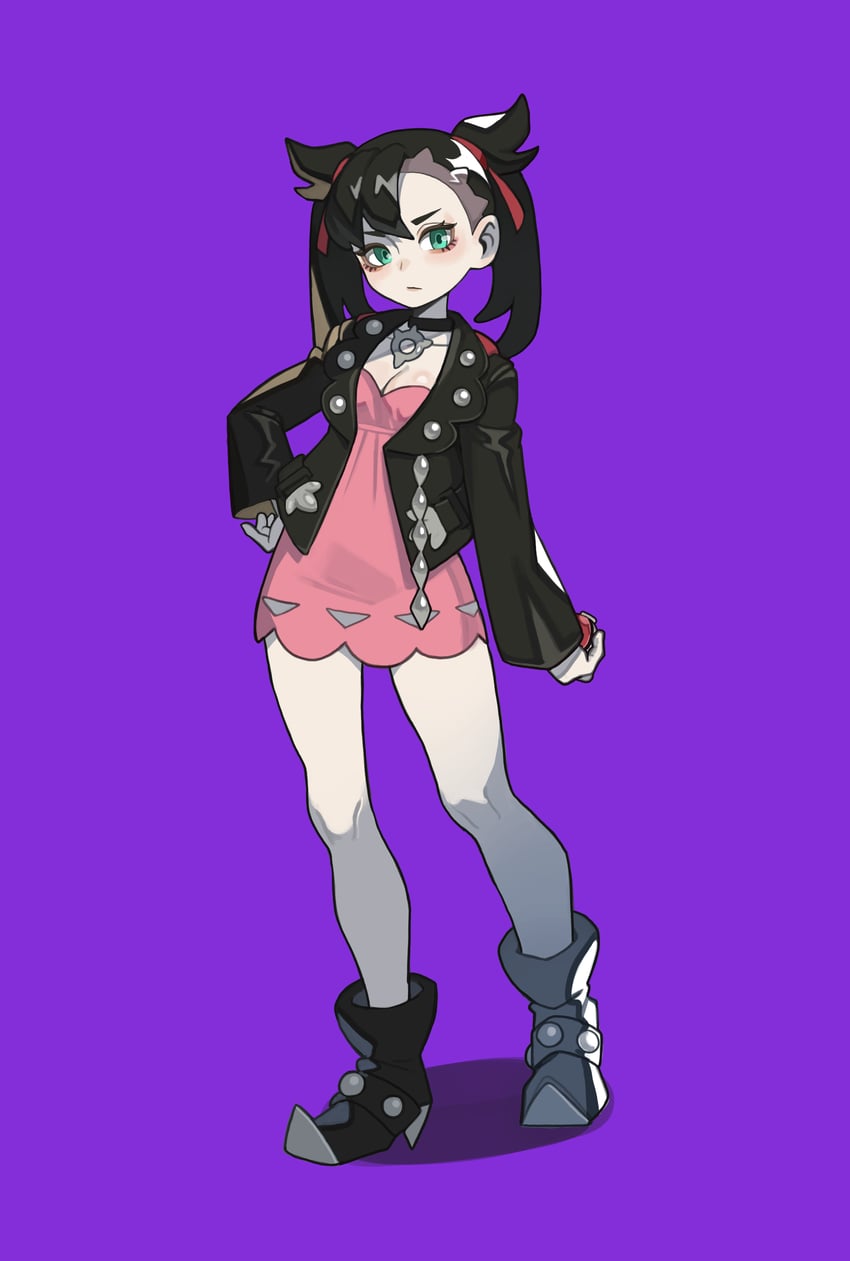 marnie (pokemon and 1 more) drawn by life_is_gag