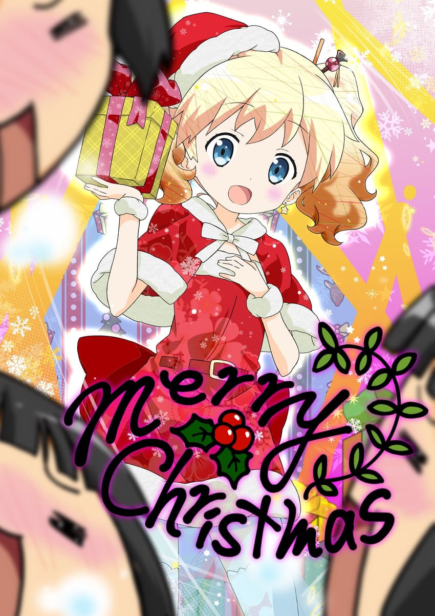 alice cartelet and oomiya shinobu (kin-iro mosaic) drawn by koseki_masaru