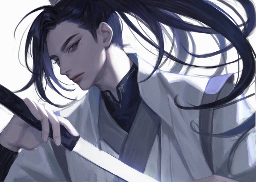 liu qingge (renzha fanpai zijiu xitong) drawn by zero_q_0q
