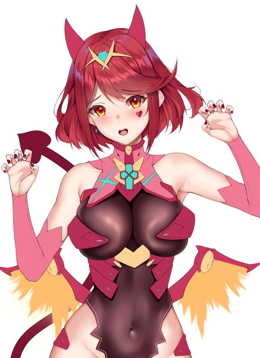 pyra (xenoblade chronicles and 1 more) drawn by matrix16