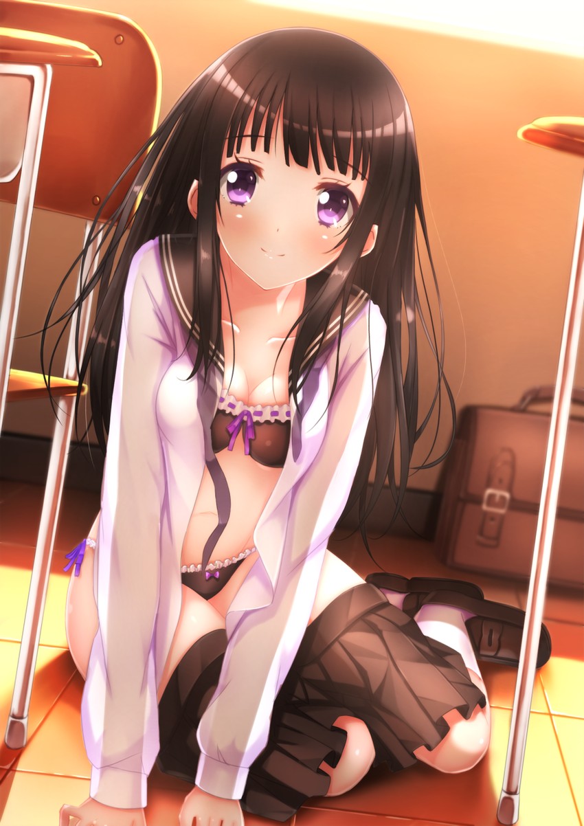 chitanda eru (hyouka) drawn by swordsouls