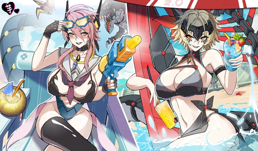 dinomorphia kentregina, dinomorphia therizia, dinomorphia rexterm, and dinomorphia stealthbergia (yu-gi-oh!) drawn by yutou_yutou_yu