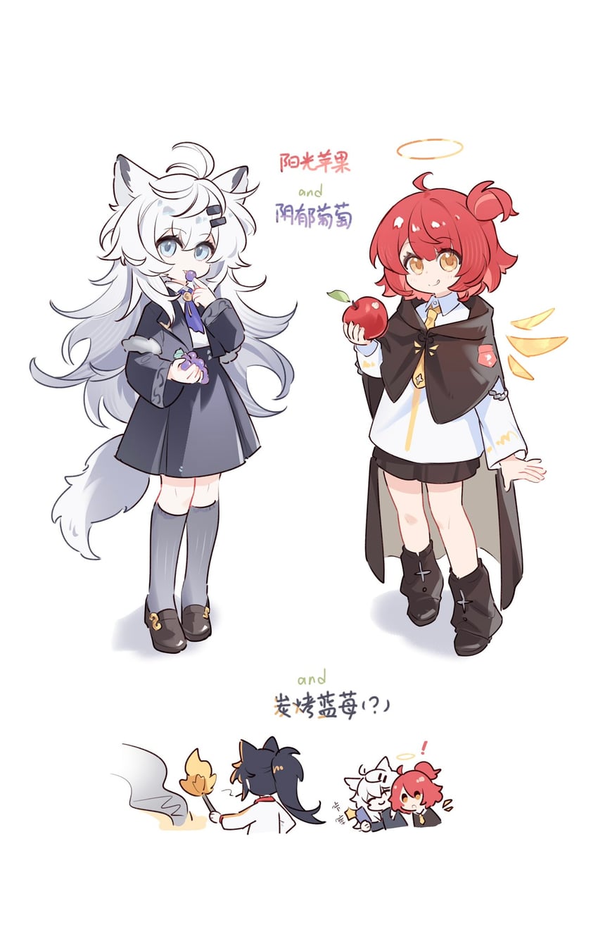 texas, lappland, exusiai, and exusiai the new covenant (arknights) drawn by kaleka