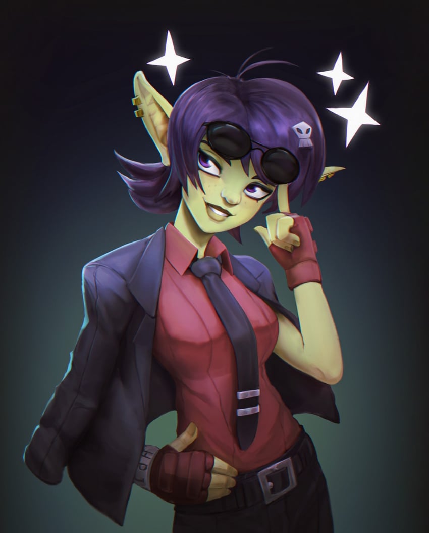 justice (helltaker and 2 more) drawn by yorzisowo