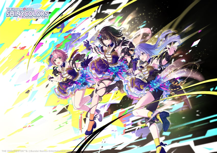 ikaruga luca, suzuki hana, and ikuta haruki (idolmaster and 1 more)