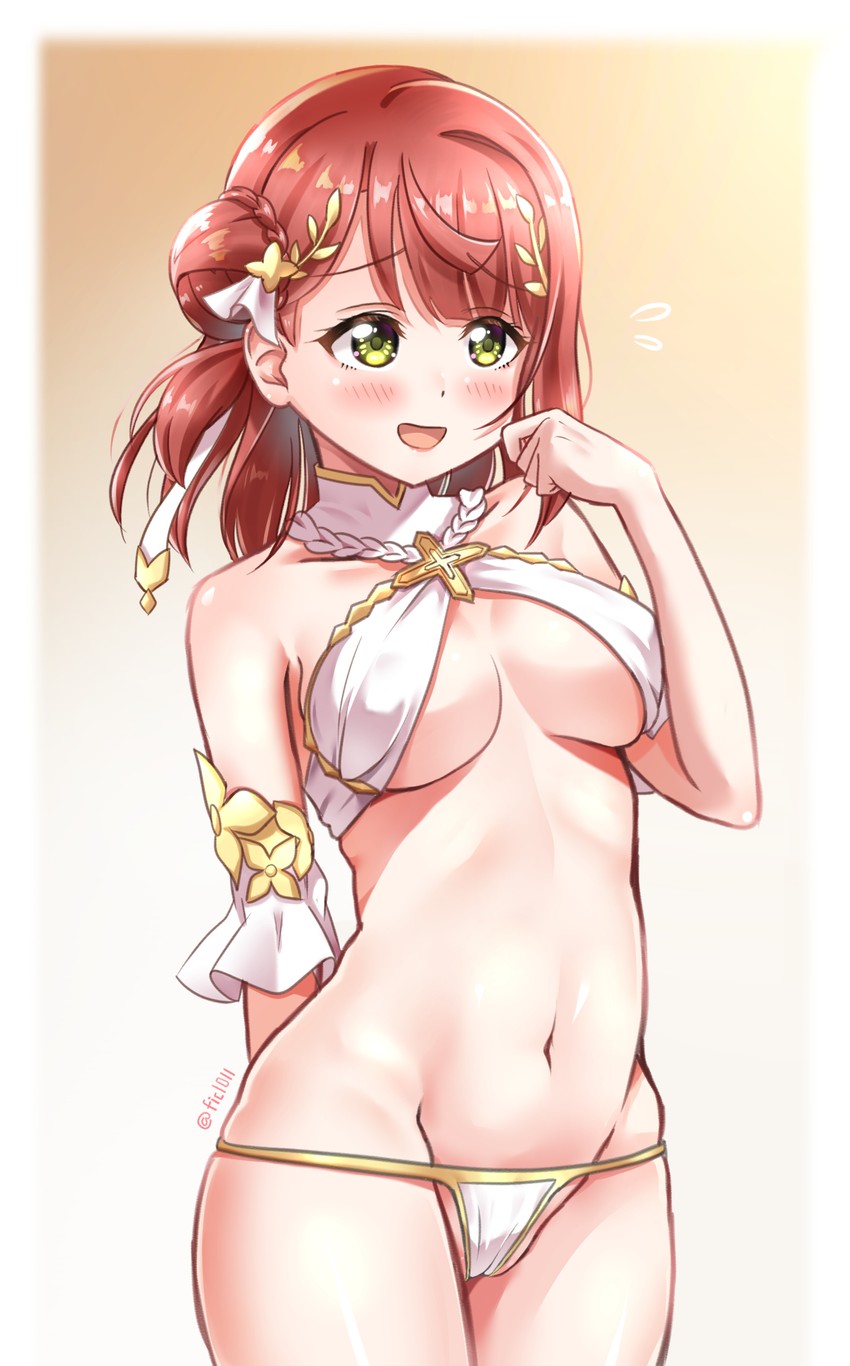 uehara ayumu and yui (love live! and 2 more) drawn by shark_yc