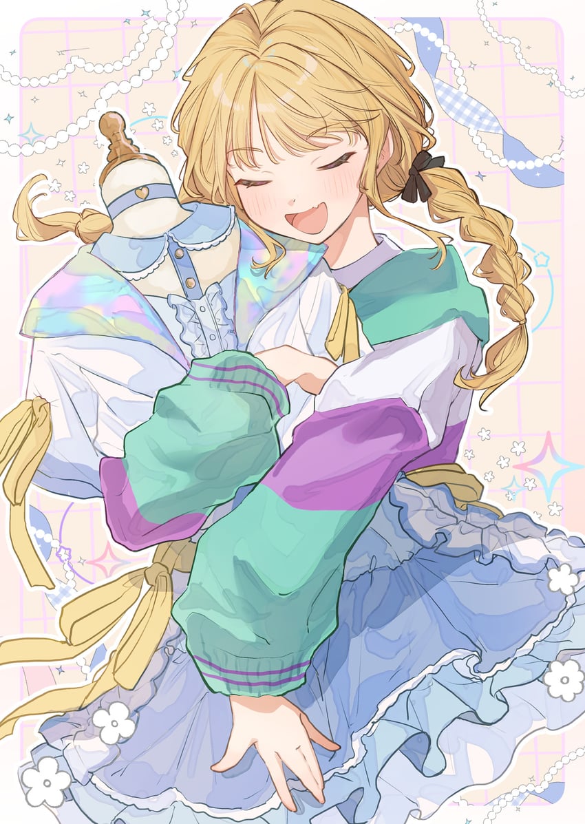 fujita kotone (idolmaster and 1 more) drawn by nami_(wa98449)