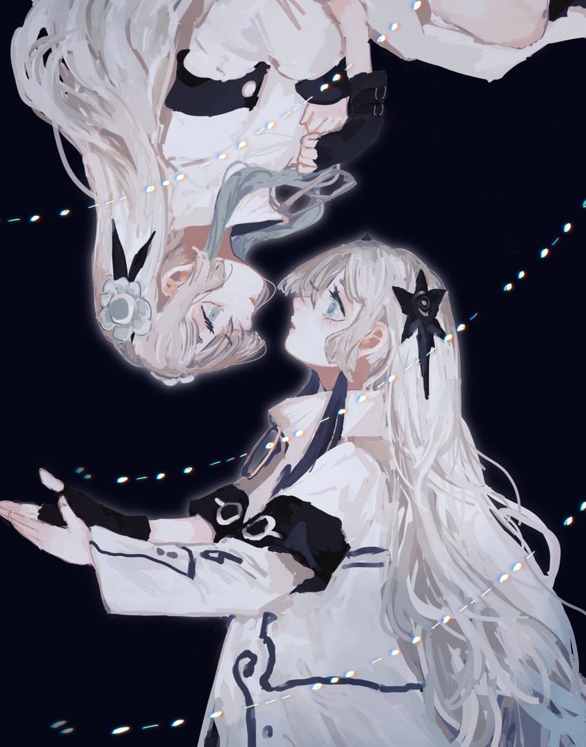 isekaijoucho and sekai (kamitsubaki studio and 1 more) drawn by enimo