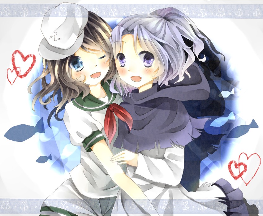 murasa minamitsu and kumoi ichirin (touhou) drawn by senju_(uroakono)
