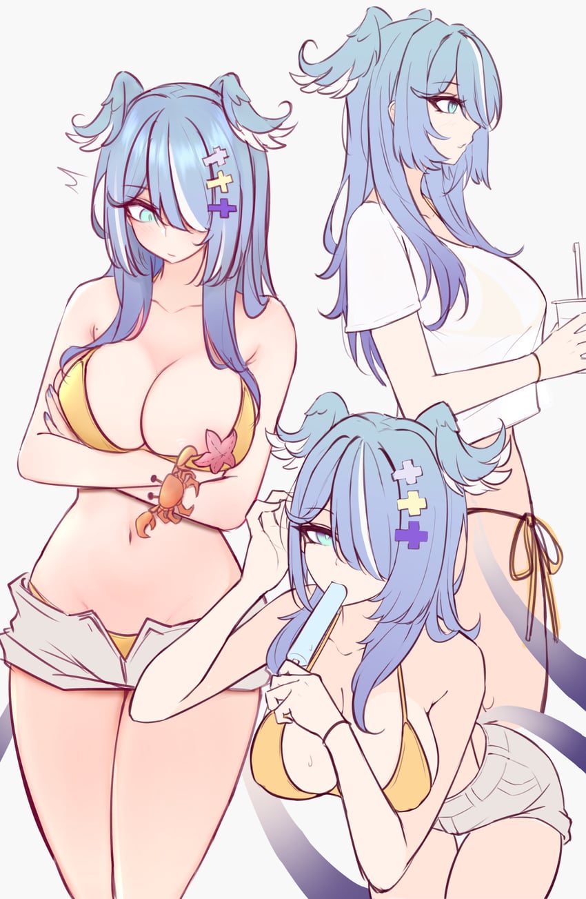 elira pendora (nijisanji and 1 more) drawn by m_r_b