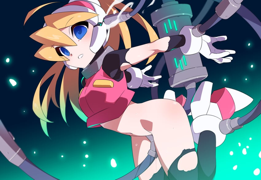 ciel (mega man and 1 more) drawn by kaidou_zx