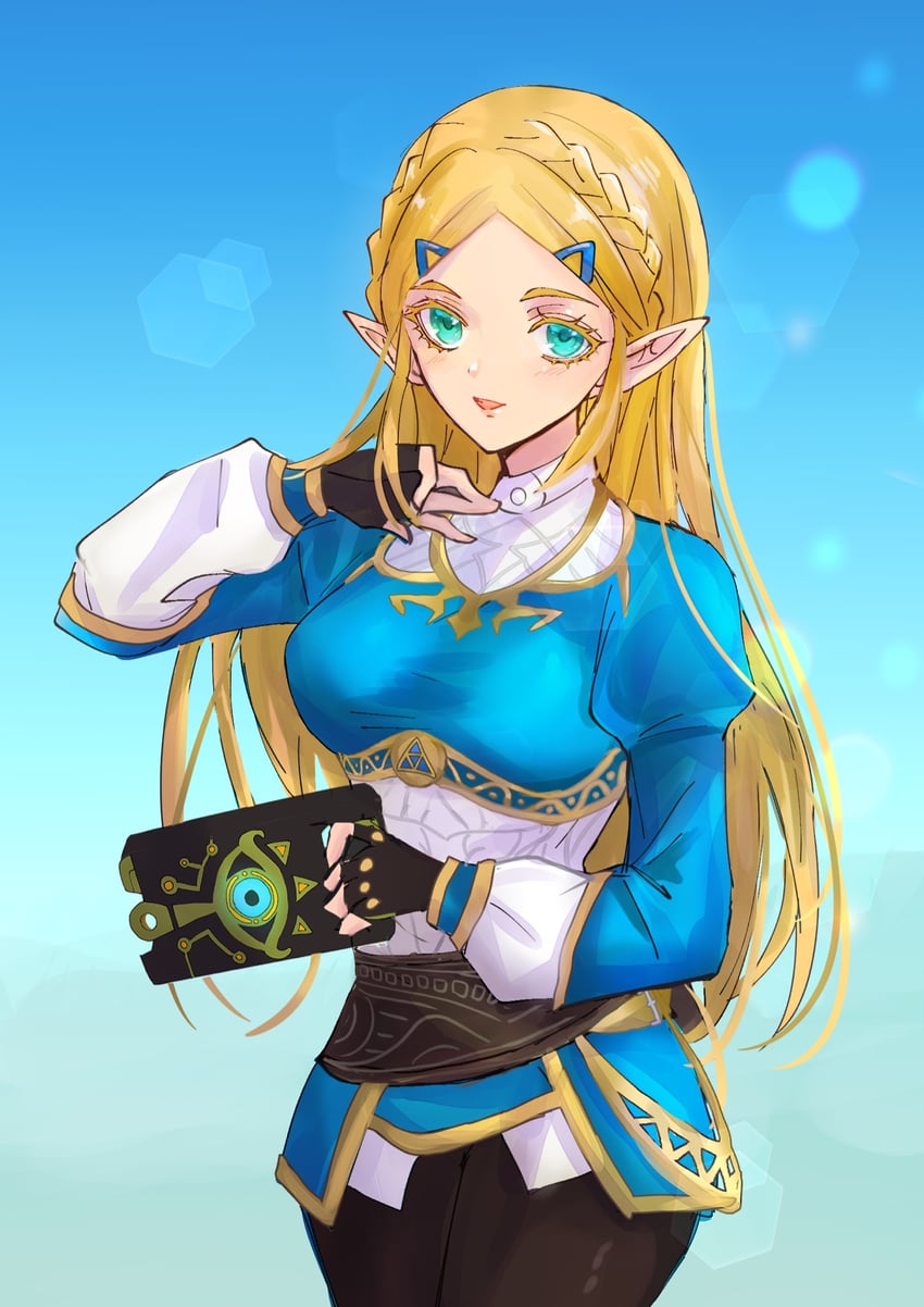 princess zelda (the legend of zelda and 2 more) drawn by helen_(helen2210hk)