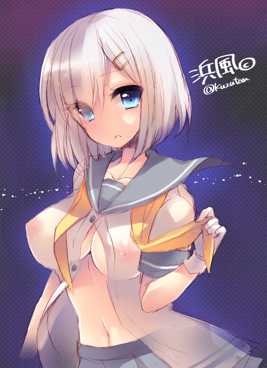hamakaze (kantai collection) drawn by pocopoco