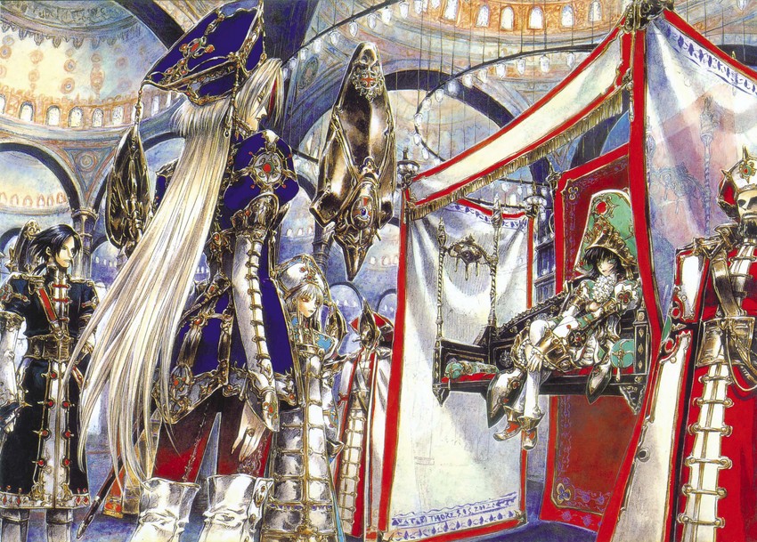 seth nightroad, astharoshe asran, ion fortuna, radu barvon, and baibars (trinity blood) drawn by shibamoto_thores