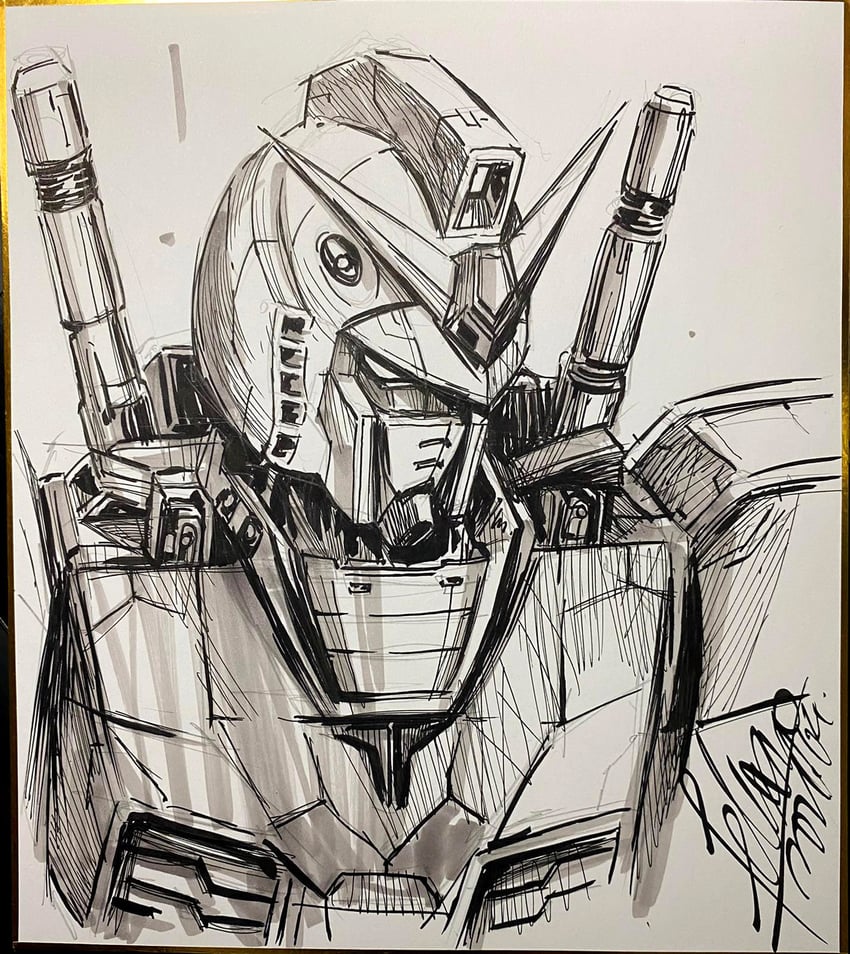 rx-78-2 gundam and rx-78f00 (gundam and 1 more) drawn by felix_ip
