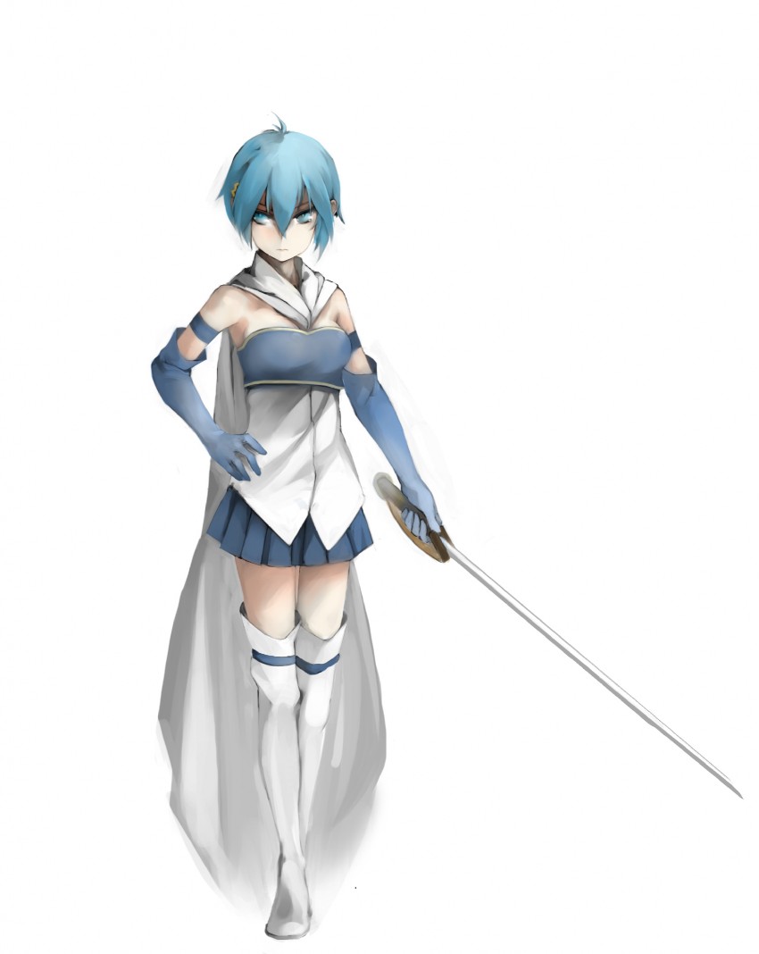 miki sayaka (mahou shoujo madoka magica) drawn by orokanahime