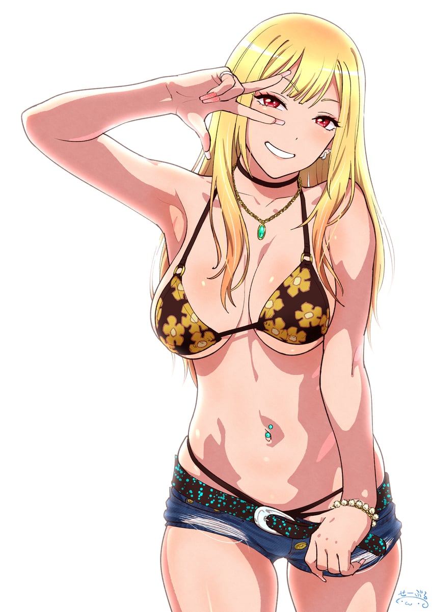 kitagawa marin (sono bisque doll wa koi wo suru) drawn by suna_(sandworks)