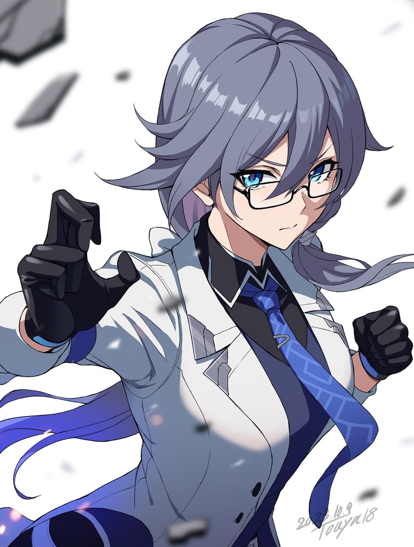 fu hua (honkai and 1 more) drawn by touya_(the-moon)