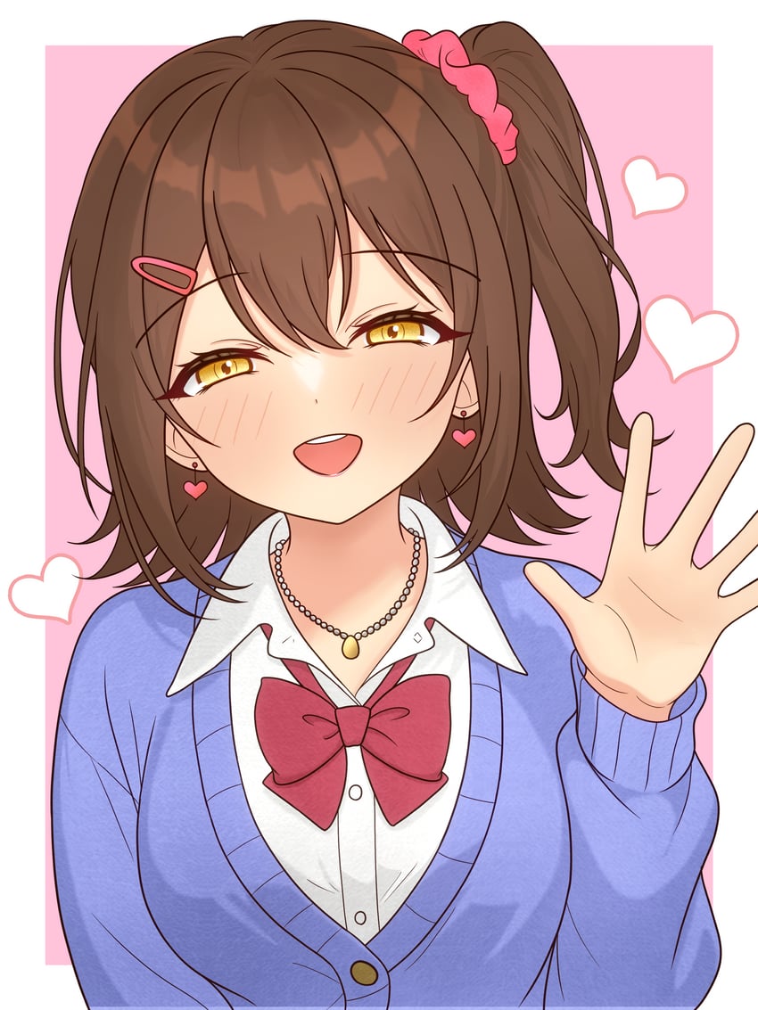 kasuga mirai (idolmaster and 2 more) drawn by 82k_mugi