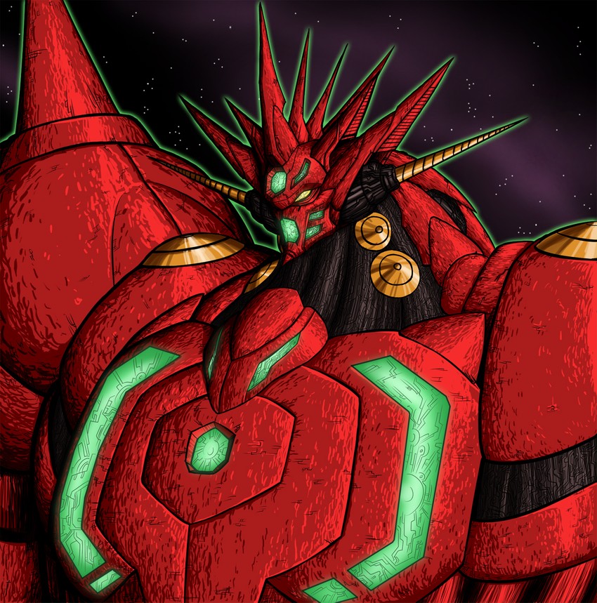 getter emperor (getter robo and 4 more) drawn by crovirus
