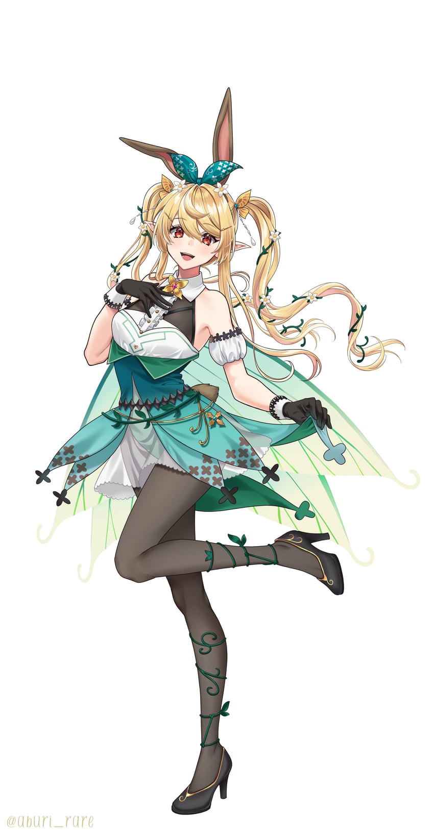 pomu rainpuff (nijisanji and 1 more) drawn by aburi_rare