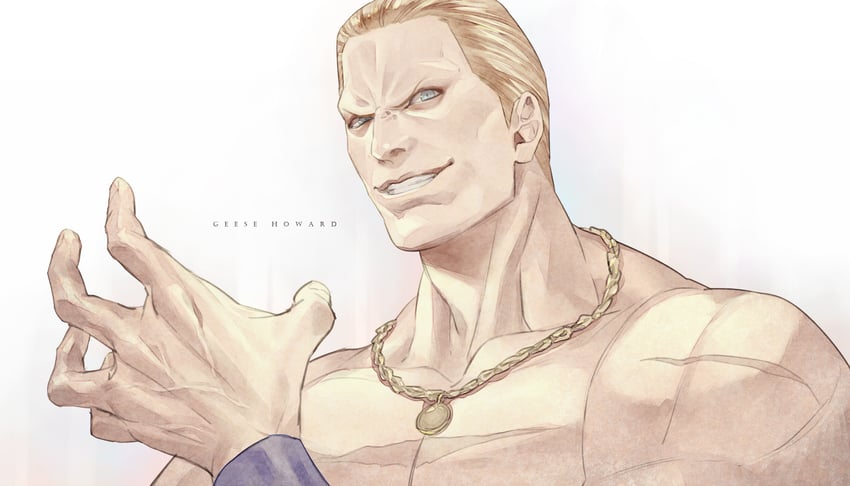 geese howard (the king of fighters and 1 more) drawn by talgi