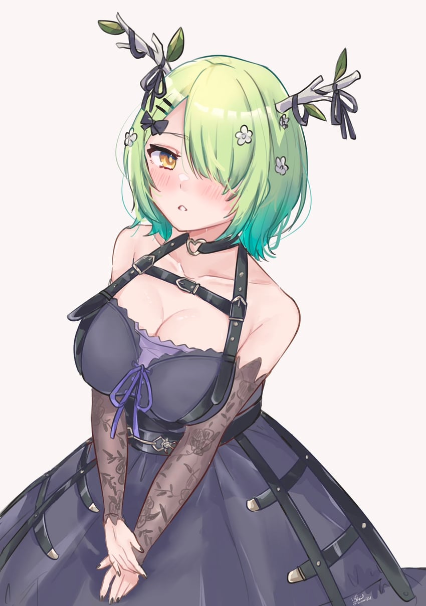 ceres fauna (hololive and 1 more) drawn by hirasawa_izumi