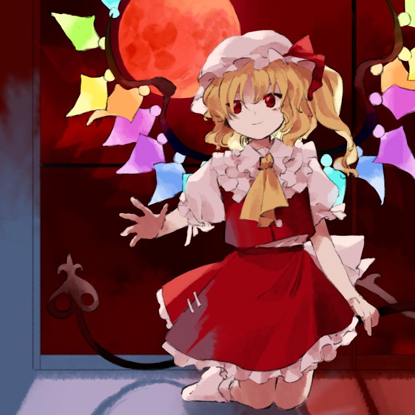 flandre scarlet (touhou and 1 more) drawn by kaigen_1025