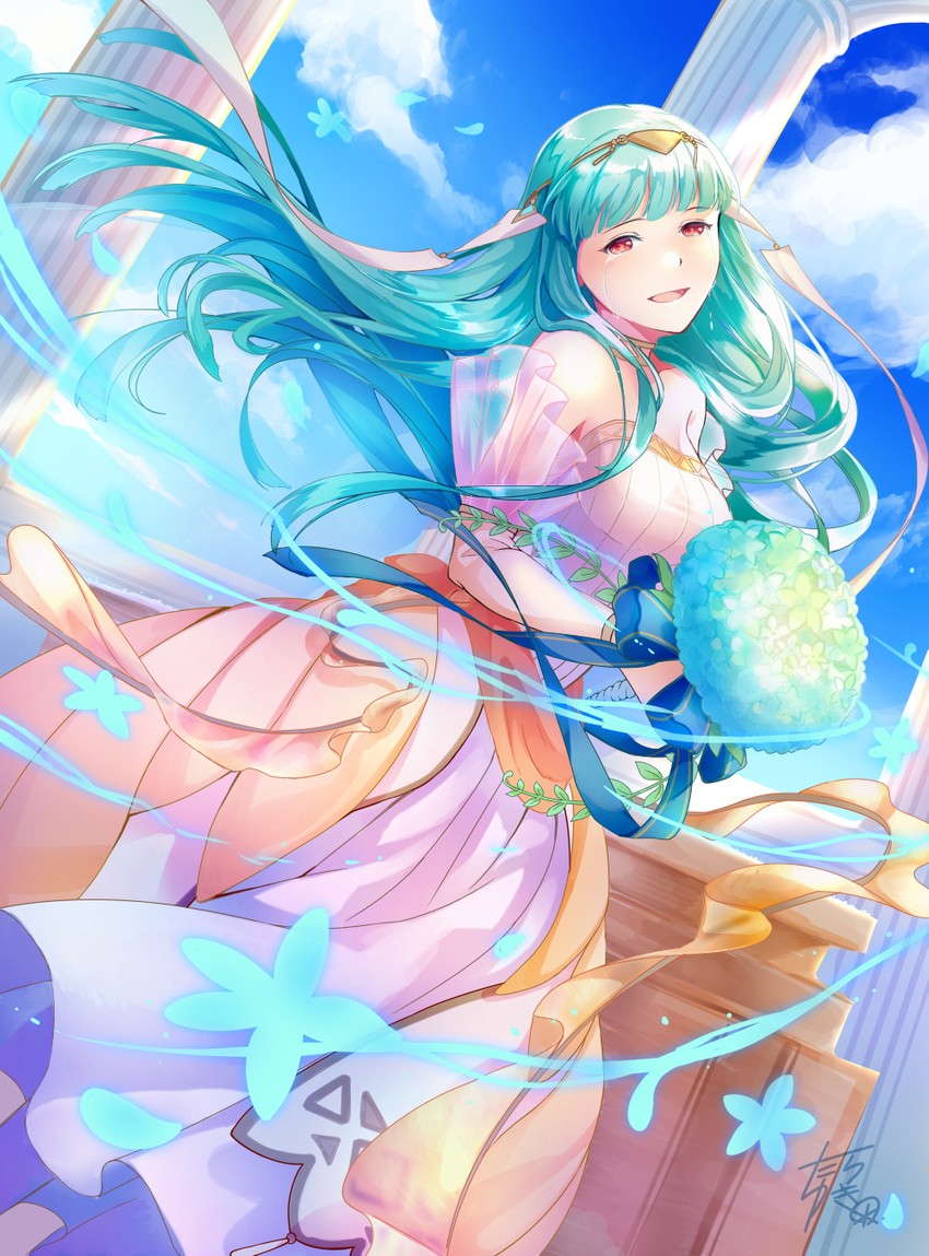 ninian (fire emblem and 2 more) drawn by tarayuki