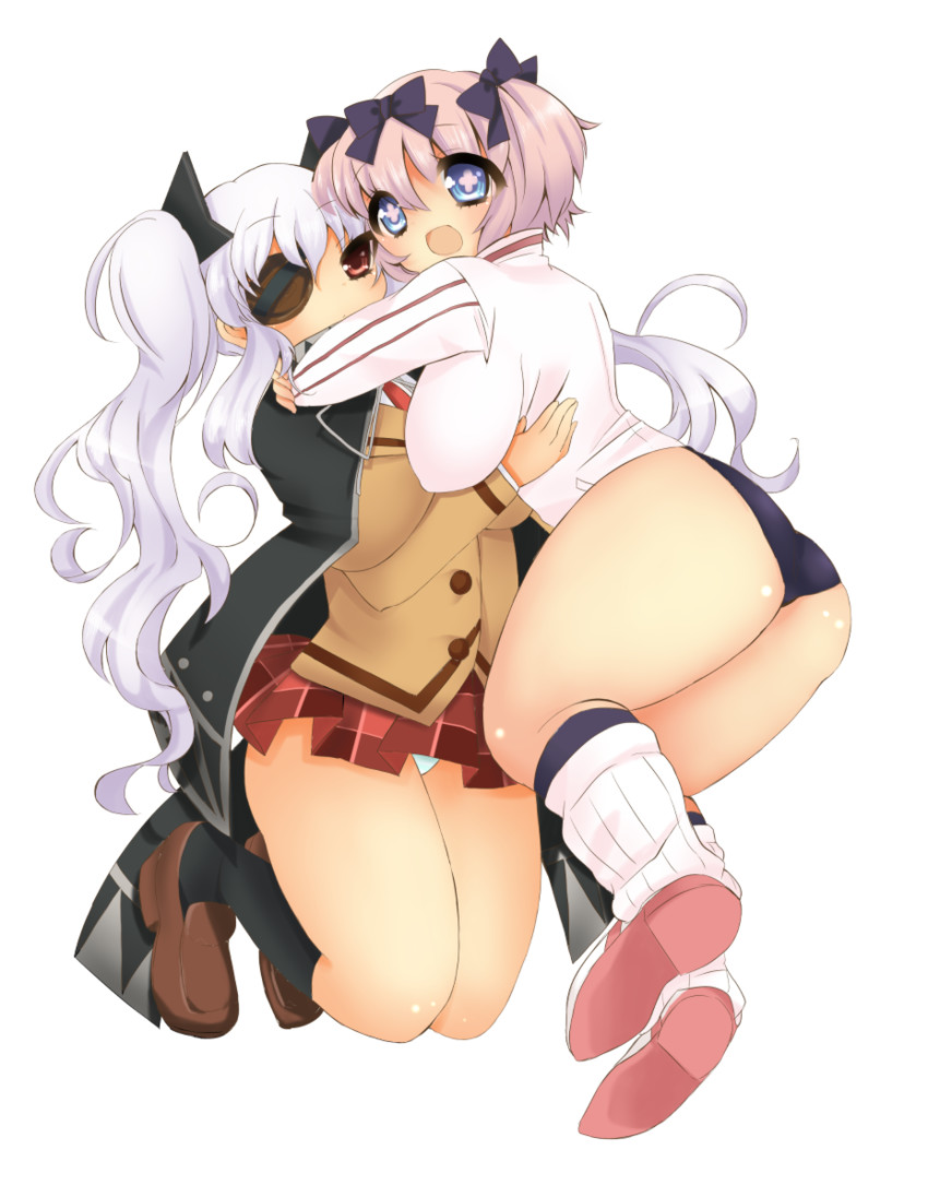 hibari and yagyu (senran kagura and 1 more) drawn by daigorou_(hurisesi-kurasuko)