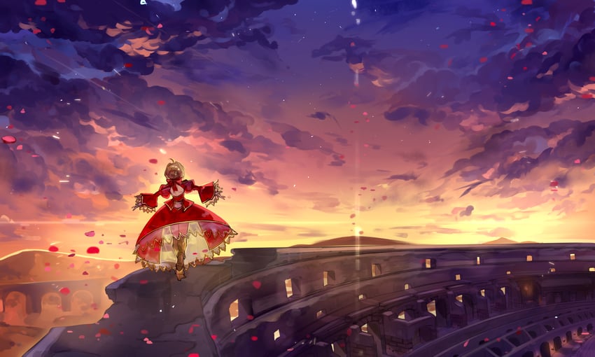 nero claudius (fate and 2 more) drawn by natsuko_(summer_525528)