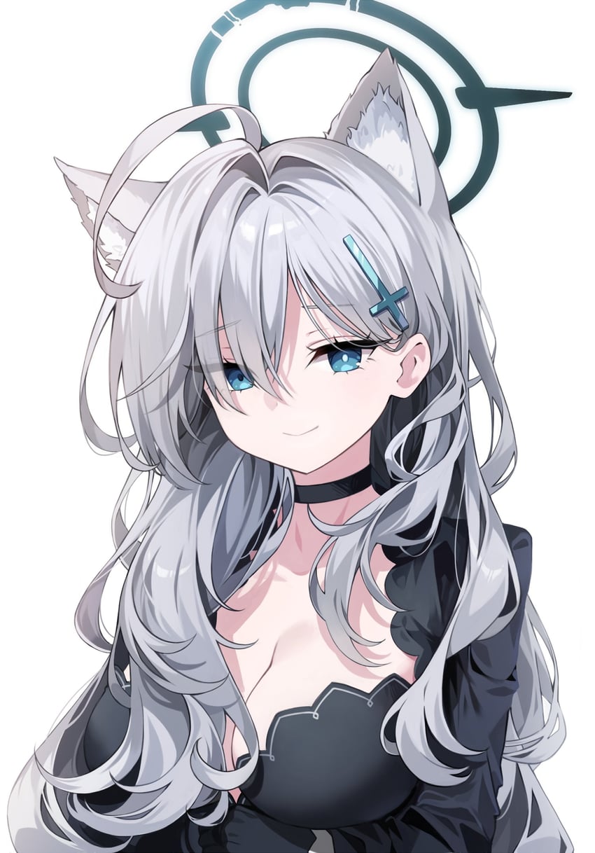 shiroko and shiroko terror (blue archive) drawn by pudding_(skymint_028)