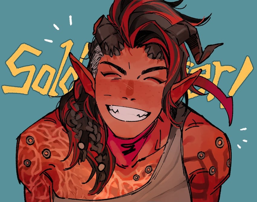 karlach (dungeons & dragons and 2 more) drawn by balrongbg3