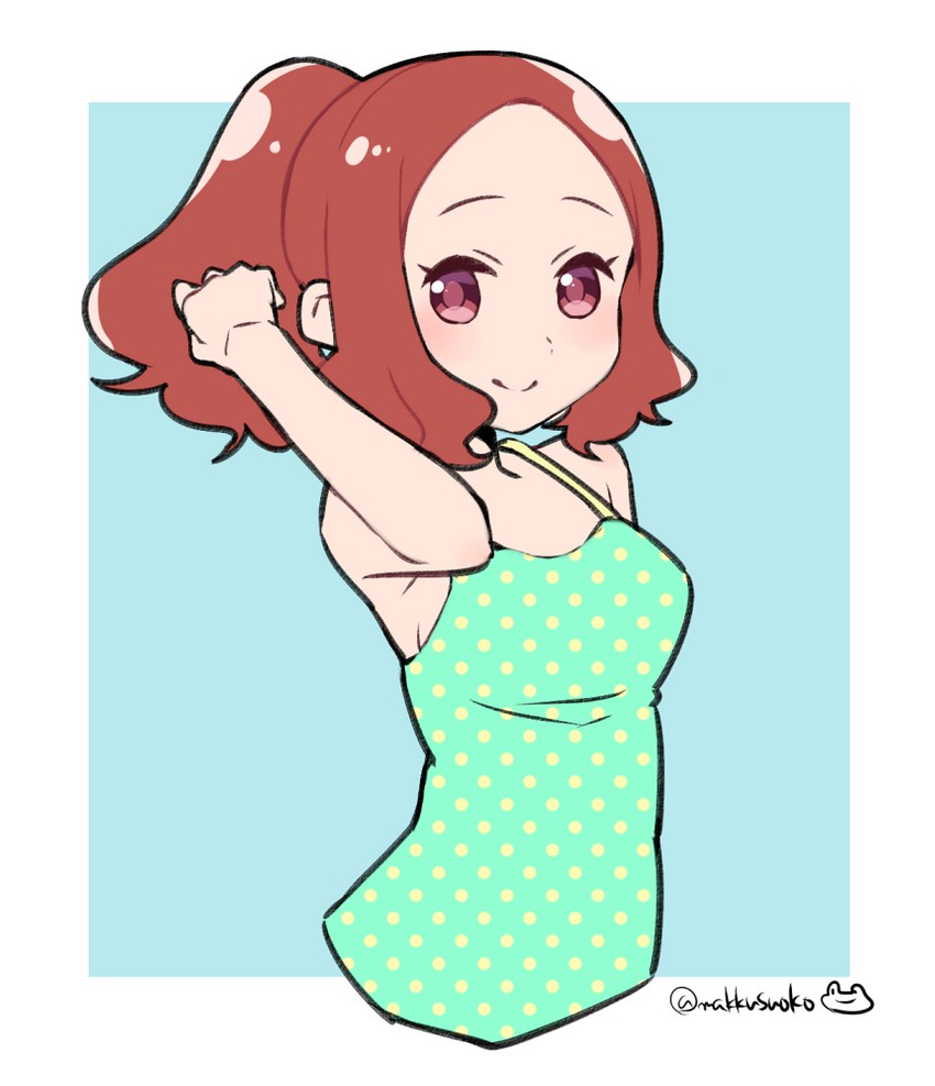 okumura haru (persona and 1 more) drawn by do_m_kaeru