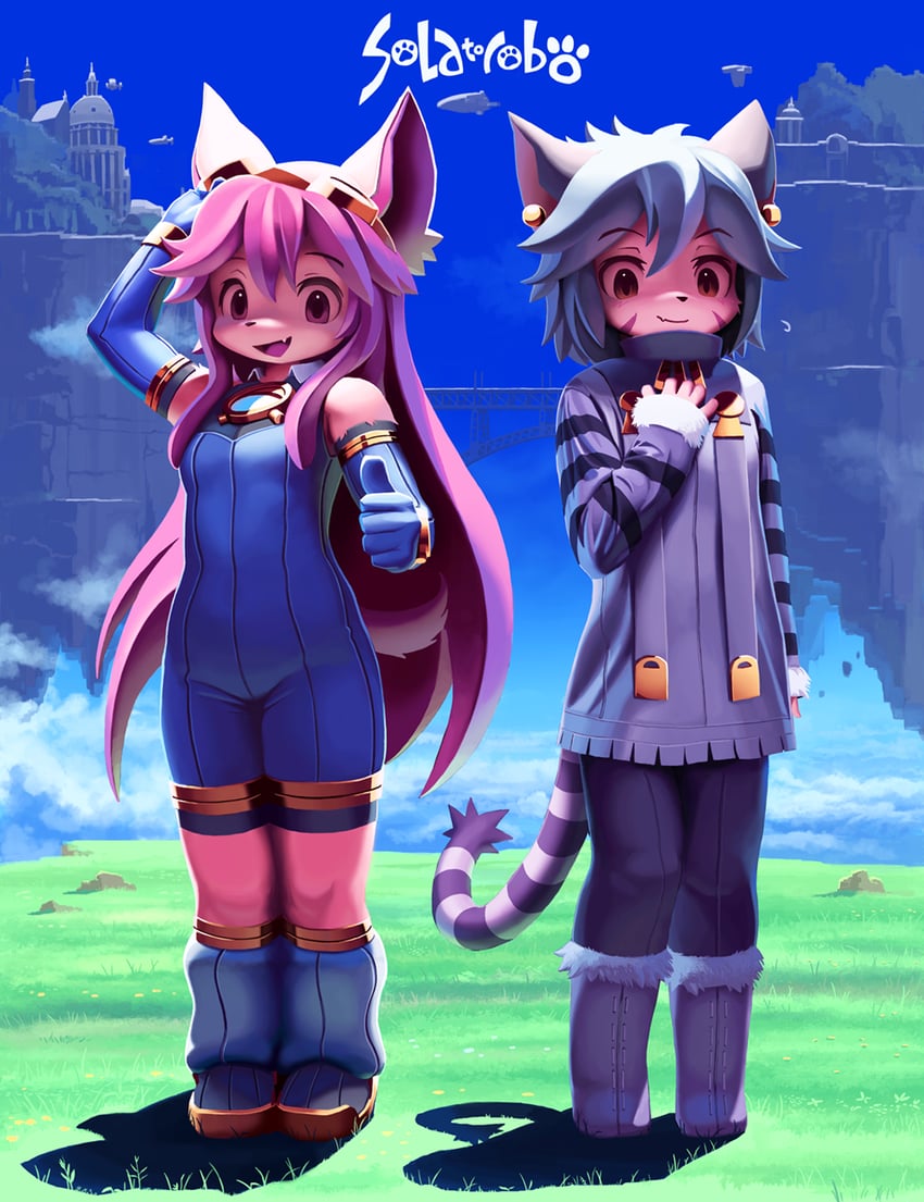 elh melizee and chocolat gelato (little tail bronx and 1 more) drawn by lyc