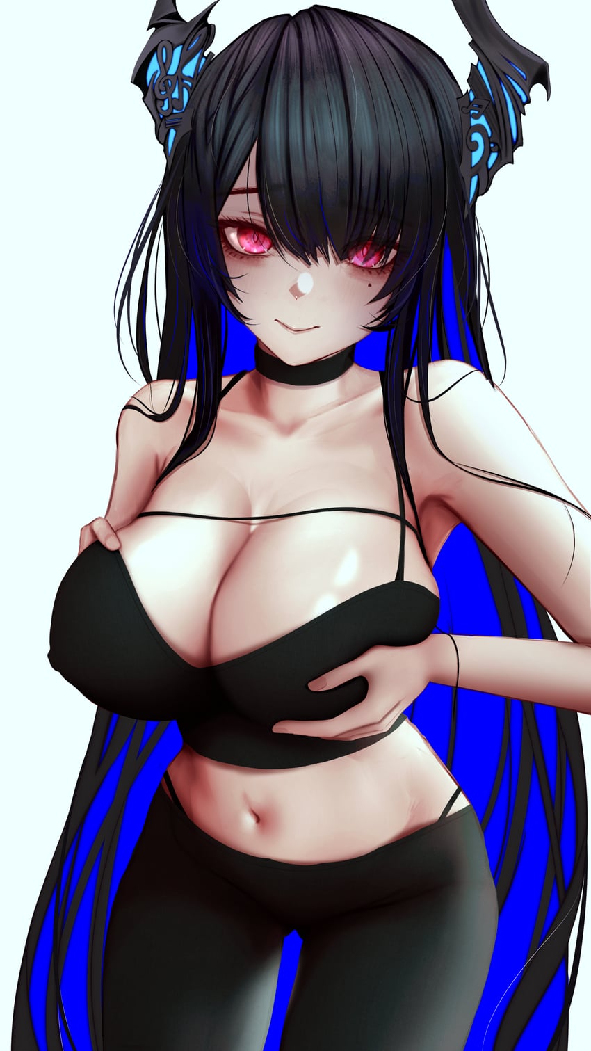 nerissa ravencroft (hololive and 1 more) drawn by soju_ice