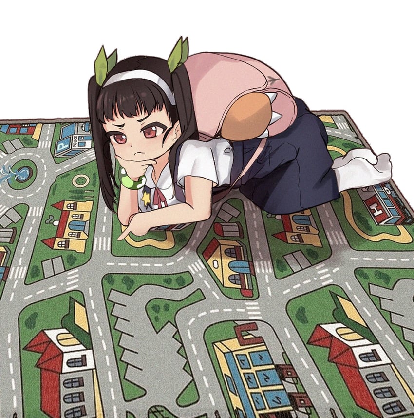 hachikuji mayoi (monogatari and 1 more) drawn by meemz_a