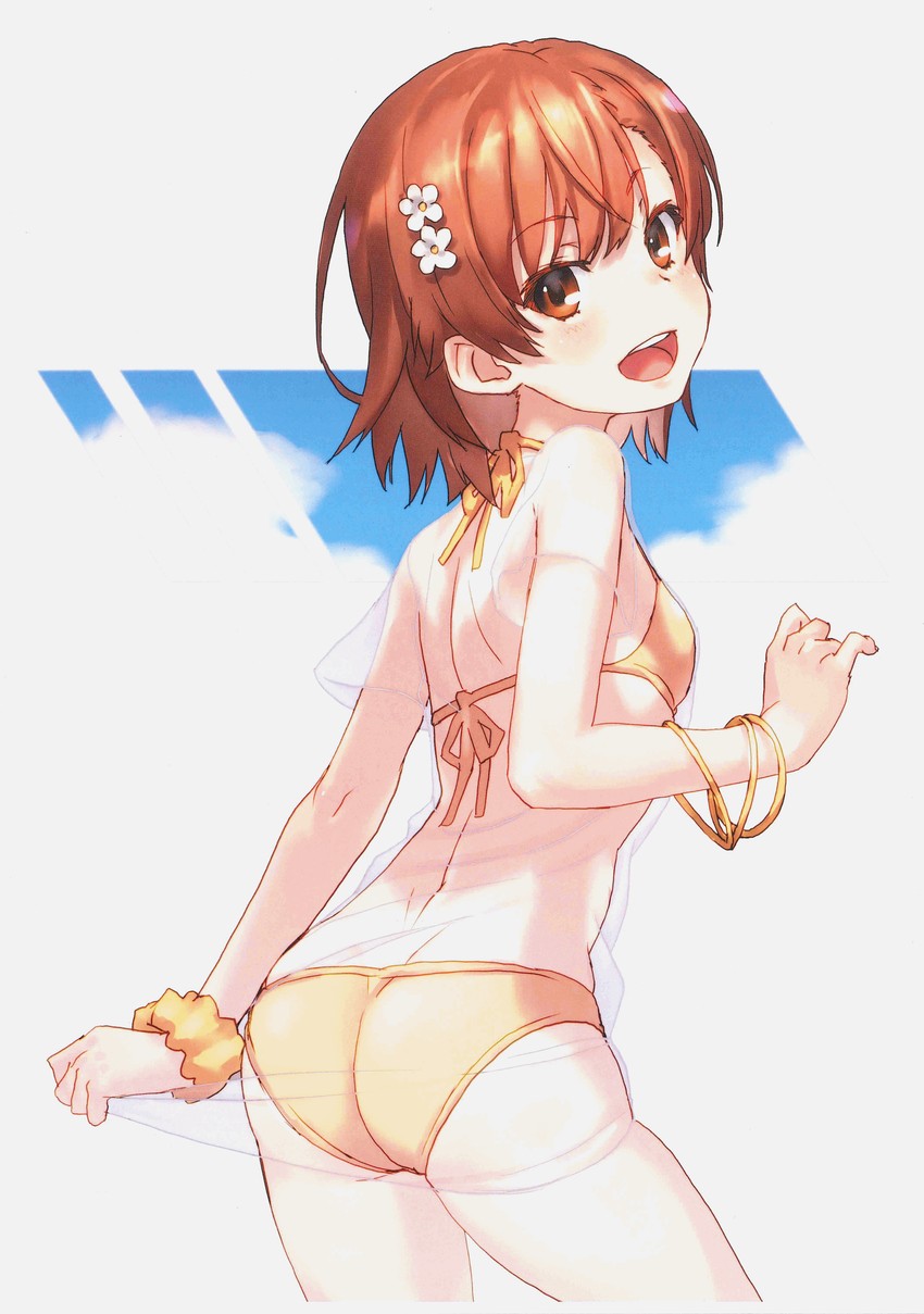 misaka mikoto (toaru majutsu no index and 1 more) drawn by raika9