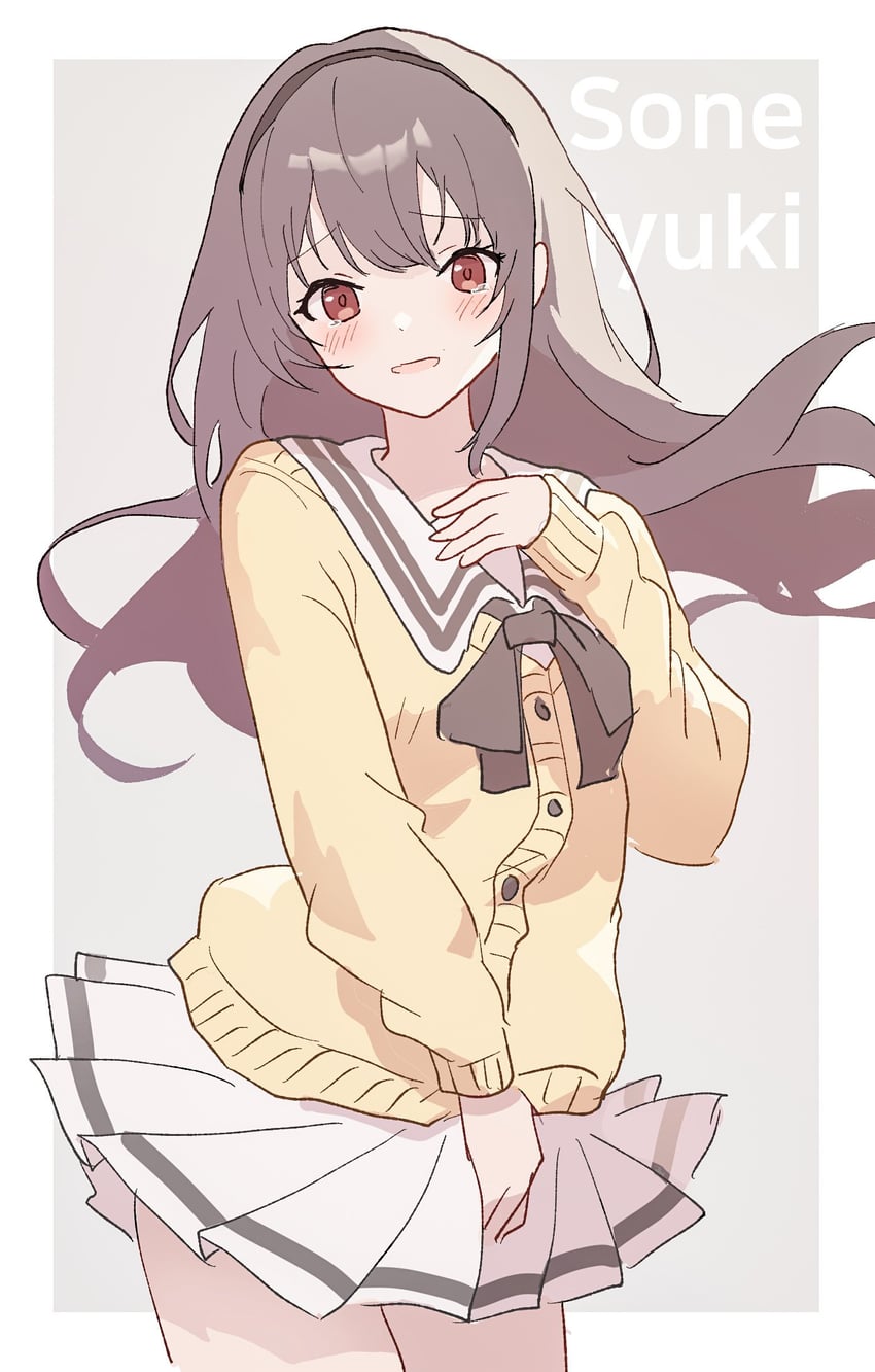 sone miyuki (kimi to kanojo to kanojo no koi.) drawn by yuna_4568