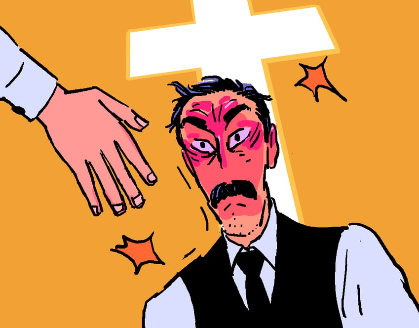 daniel plainview and eli sunday (there will be blood) drawn by ao9hp