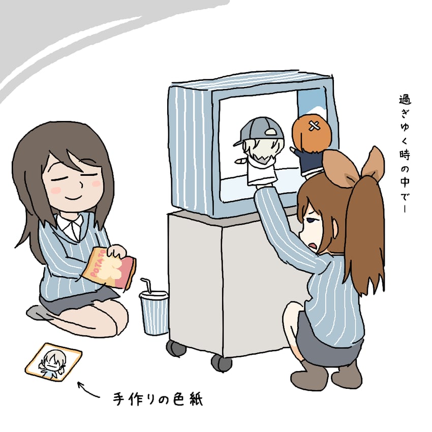 nishizumi miho, mika, aki, youko, and lili (girls und panzer and 1 more) drawn by aqclk