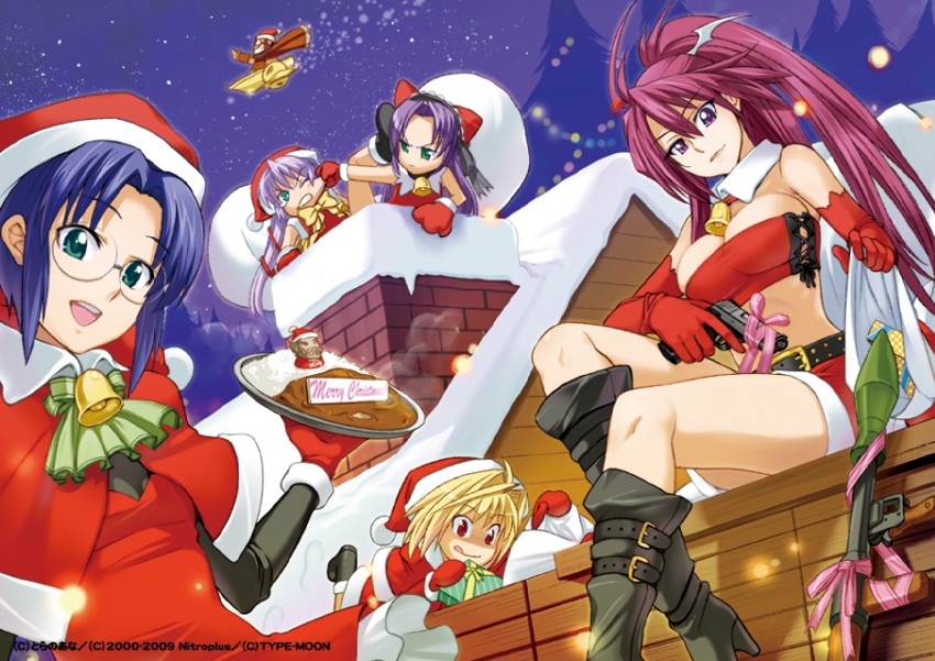 arcueid brunestud, iskandar, ciel, al azif, ignis, and 1 more (fate and 6 more) drawn by inue_shinsuke