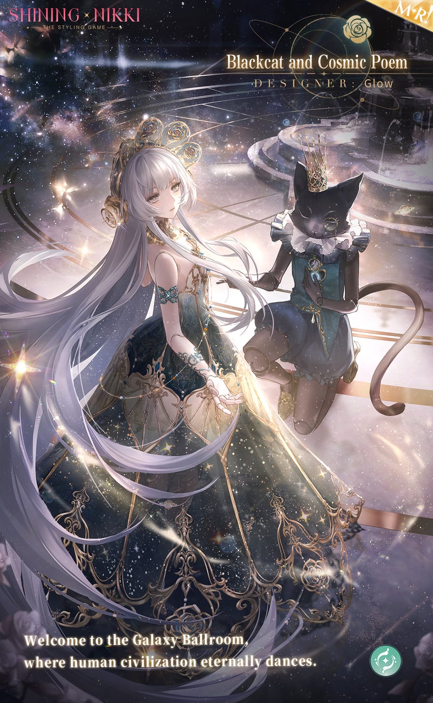 glow and blackcat and cosmic poem (nikki and 1 more)