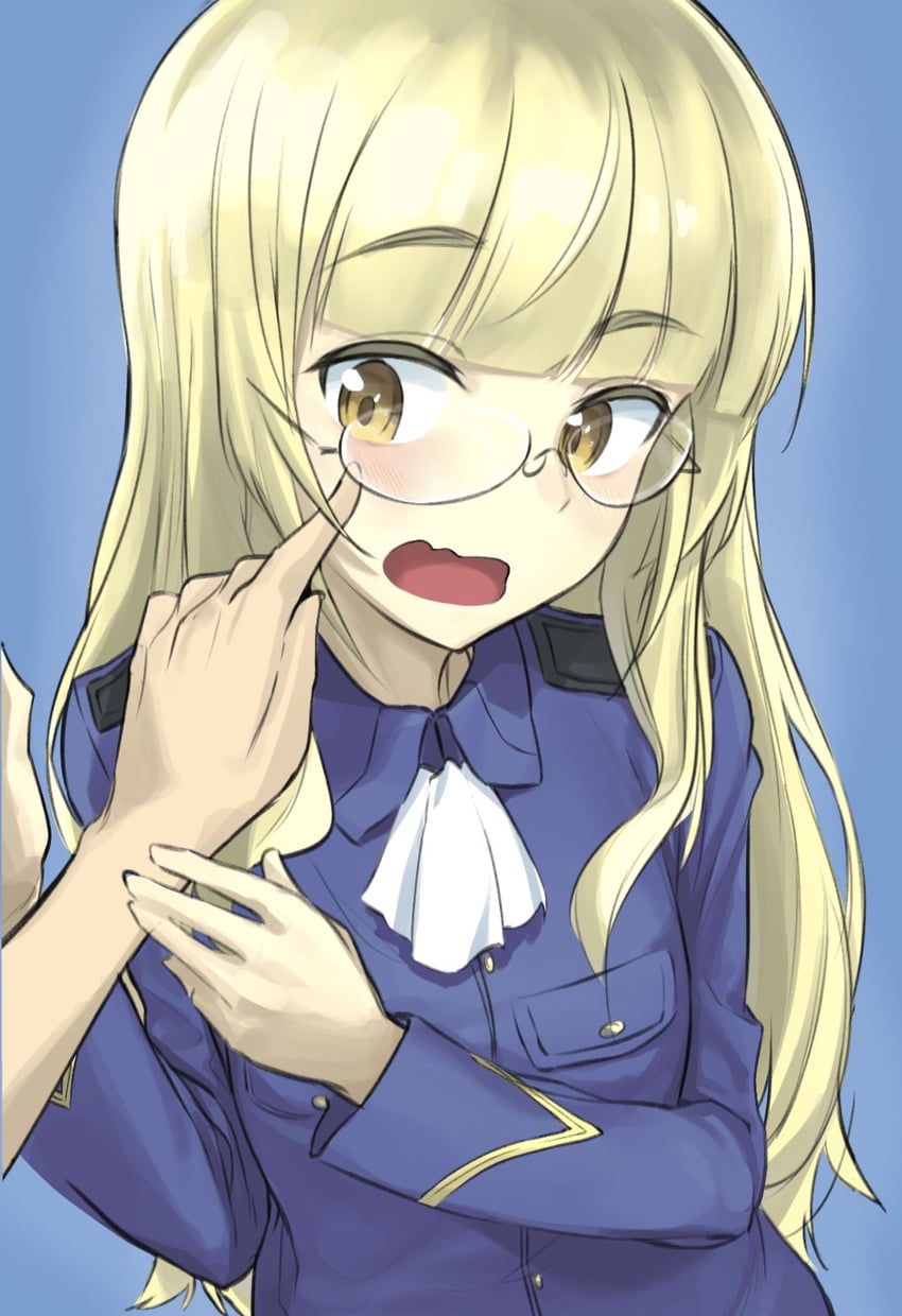 perrine h. clostermann (world witches series and 1 more) drawn by fankupl