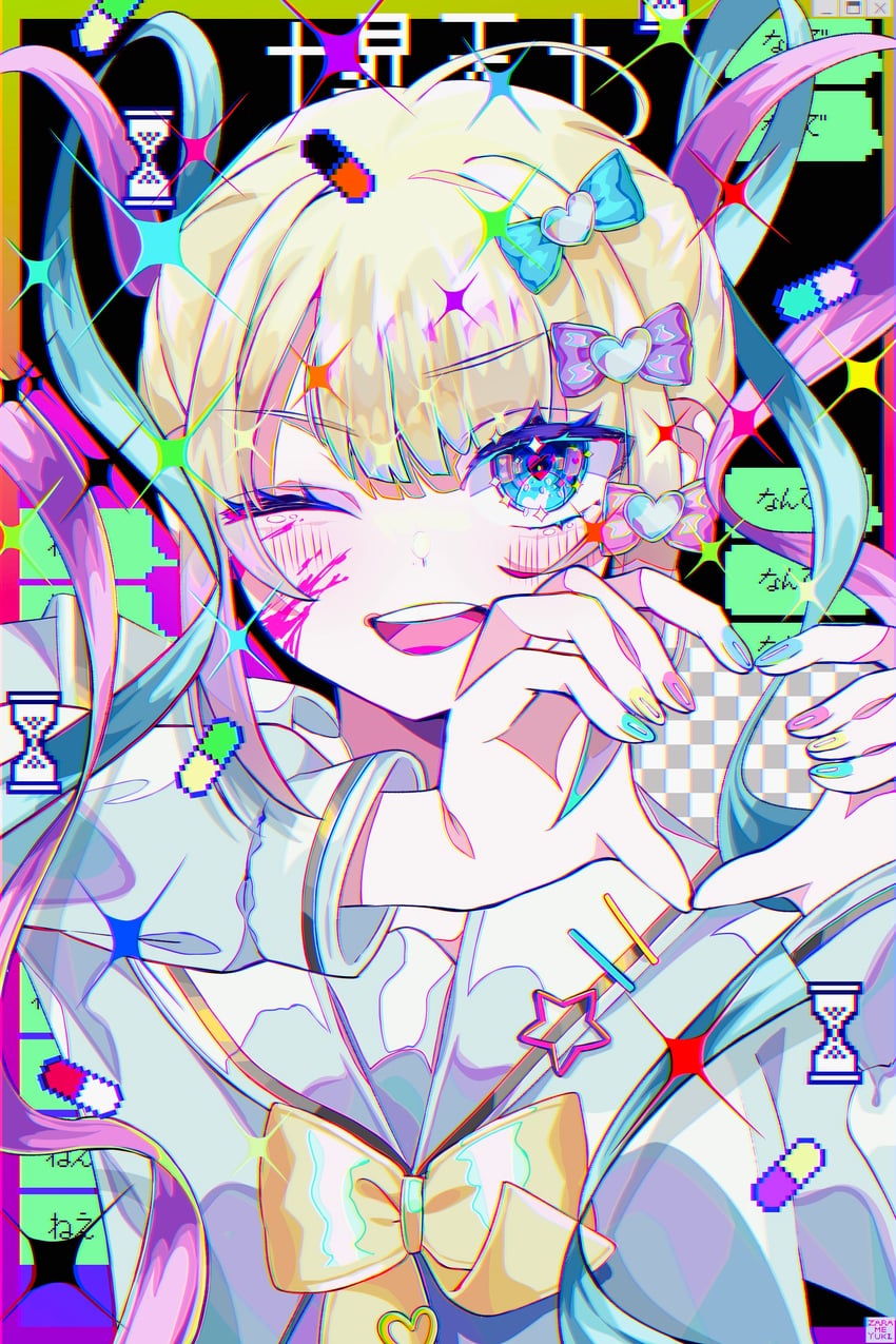 chouzetsusaikawa tenshi-chan (needy girl overdose) drawn by zarame_yuki