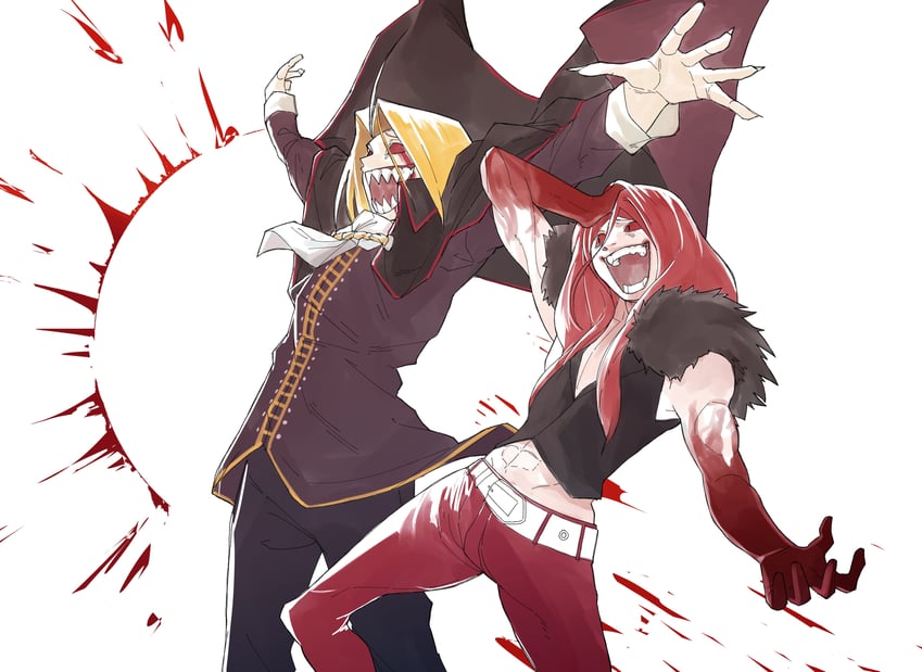 wallachia and carmine (tsukihime and 2 more) drawn by beffen_m