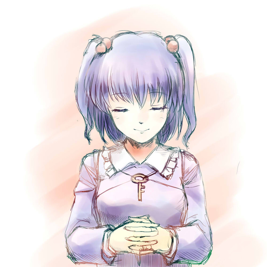 kawashiro nitori (touhou) drawn by fumikiri_(dake_no_hito)