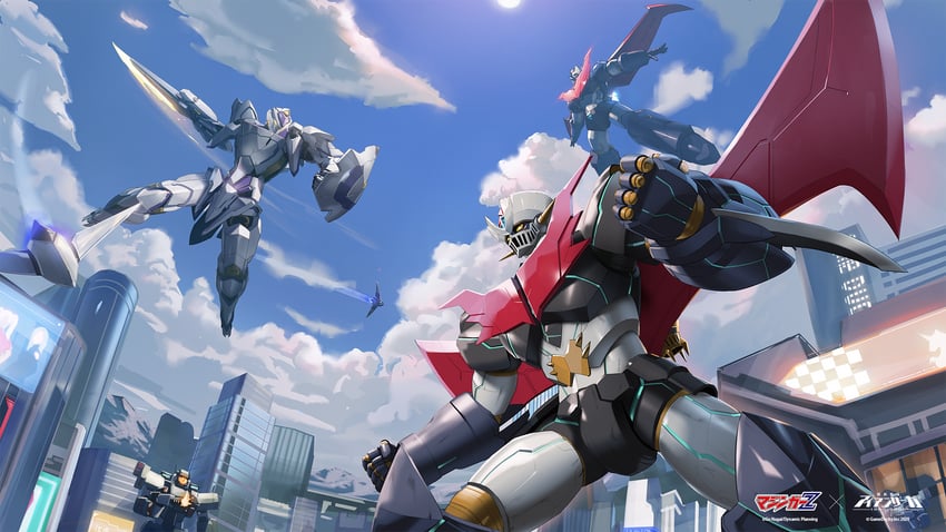 mazinger z, great mazinger, and vassago (mazinger and 2 more)