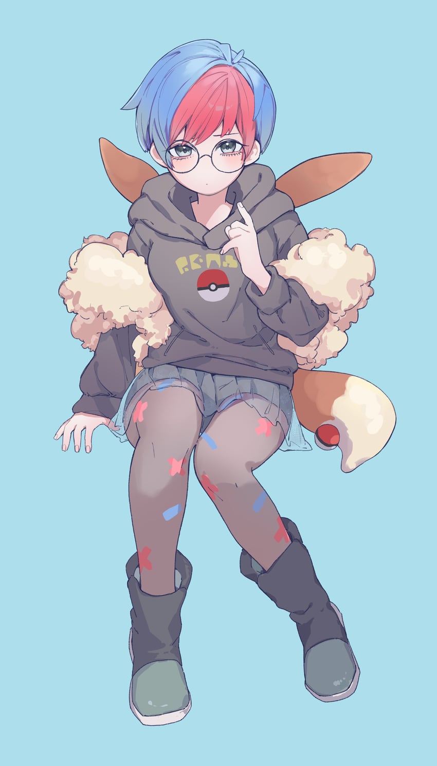 penny (pokemon and 1 more) drawn by valentine_(02140314c)